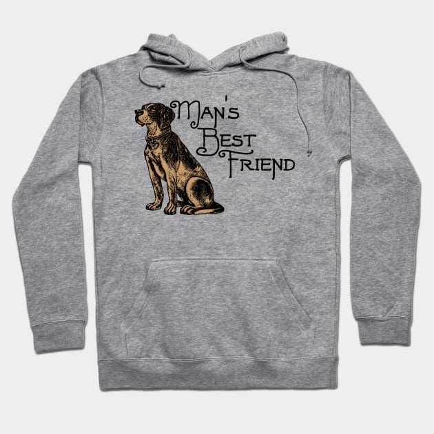 Man's Best Friend - Dog Lover Dogs Hoodie by fromherotozero